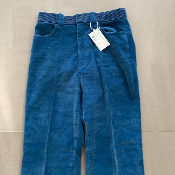 Helmut Lang blue corduroy trouser size 6 - Picture 5 of 17